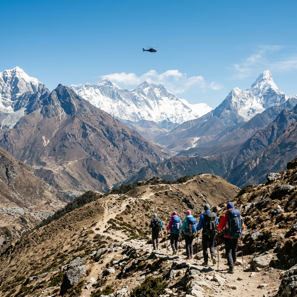 Helicopter vs Trekking in Langtang Valley: Which Is Right for You?